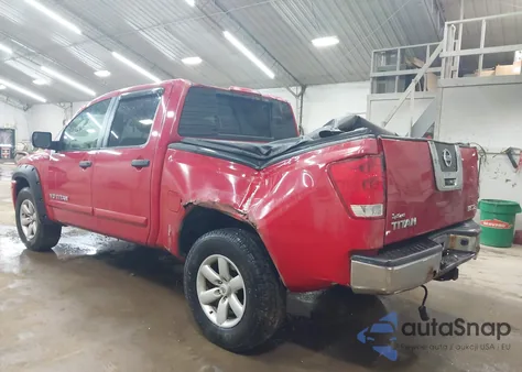 2008 Nissan Titan Le/Pro-4X/Se/Xe из США, поврежденный, VIN 1N6AA07C58N361253